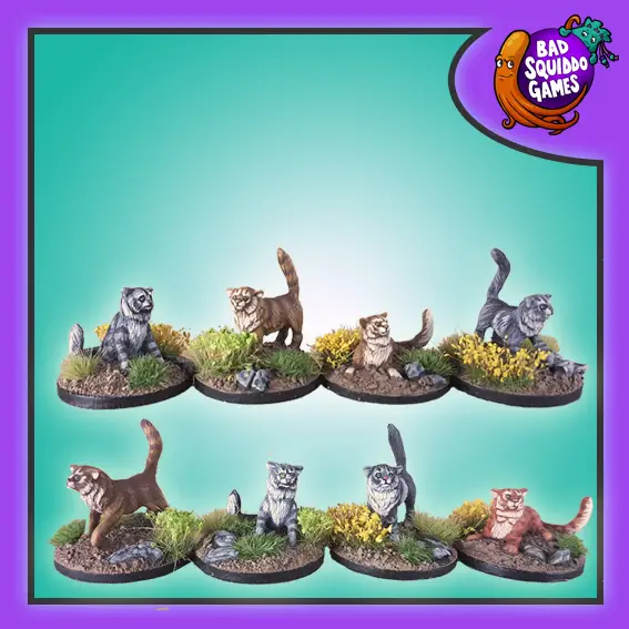 Skoggskattar (4 models)