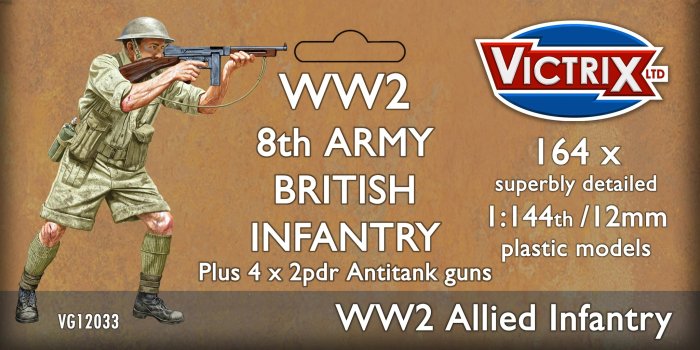 British 8th Army Infantry