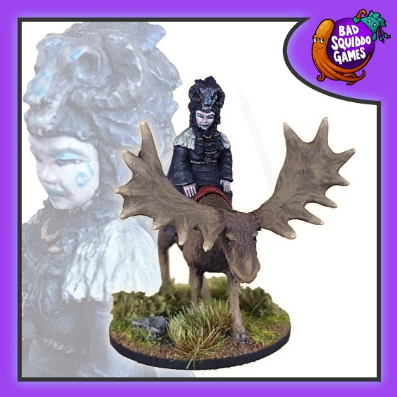 Norse Witch on Moose