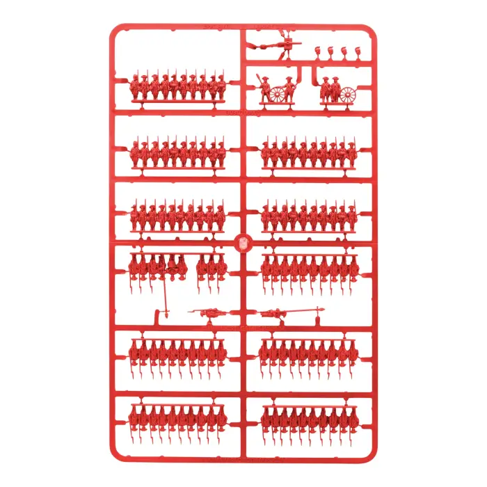 Epic American War of Independence sprue 1.1 - RED