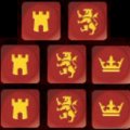 Photo of Medieval Dice - Red (SD19)