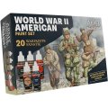 Photo of PRE-ORDER Warpaints Fanatic: World War II American Paint Set (AP-WP8082)