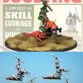 Photo of Wartnose Jouster Riding a Centipede. (HJH010)