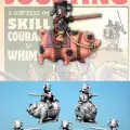 Photo of Hairfoot Jouster riding a Pig. (HJH004)