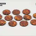 Photo of Molten Lava – Round 25mm (x12) (GGT-MLR25)