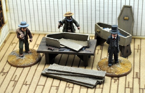 DEAD MAN'S HAND Civilian Undertaker's Civilian Set