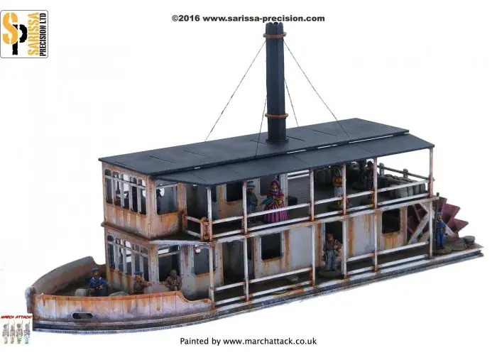 Colonial Paddle Steamer