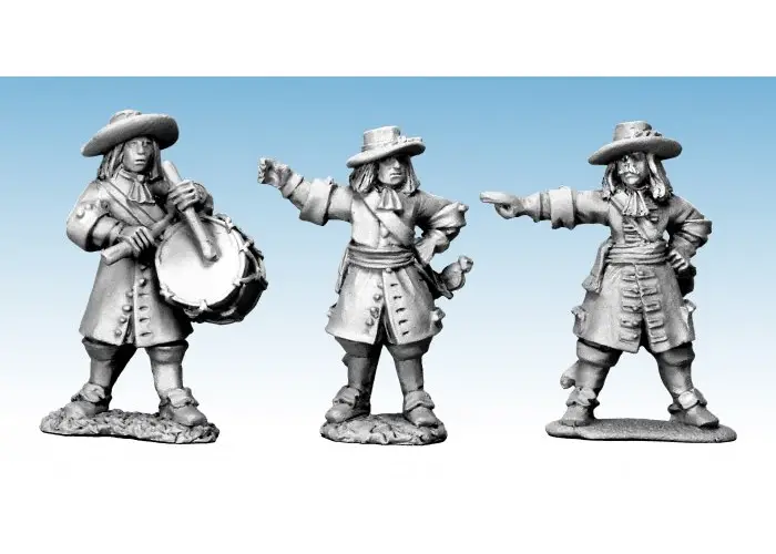 Dragoon Command in Hats (Dismounted)