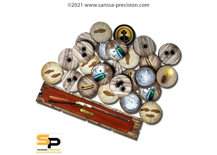 Wild West Token Set.
