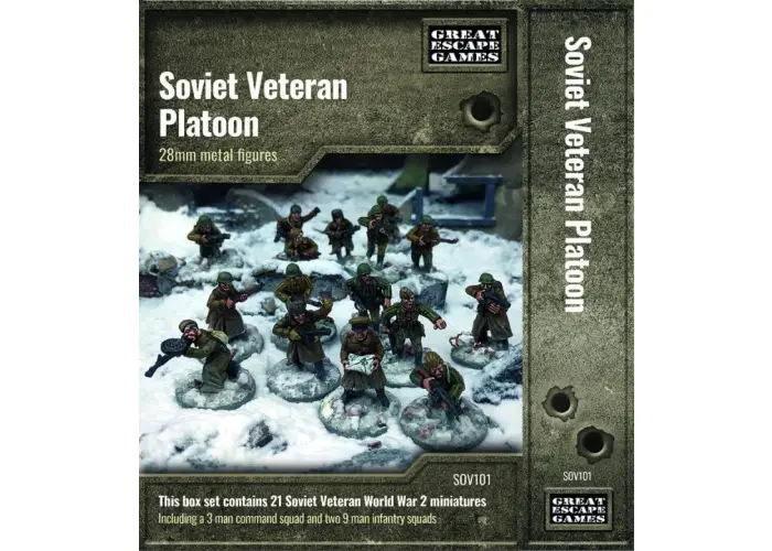 Soviet Veteran Platoon  Winter Uniform
