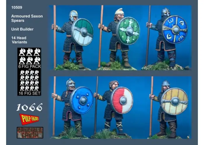 Armoured Saxon Spears Unit Builder