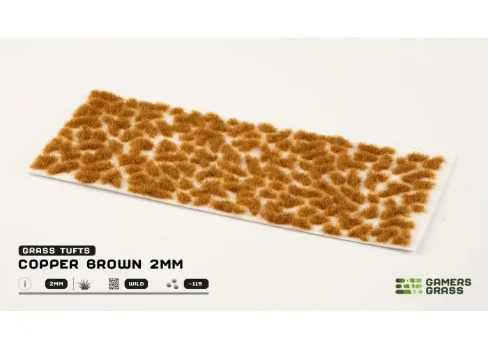 Copper Brown 2mm Tufts (Gamer's Grass Gen II)