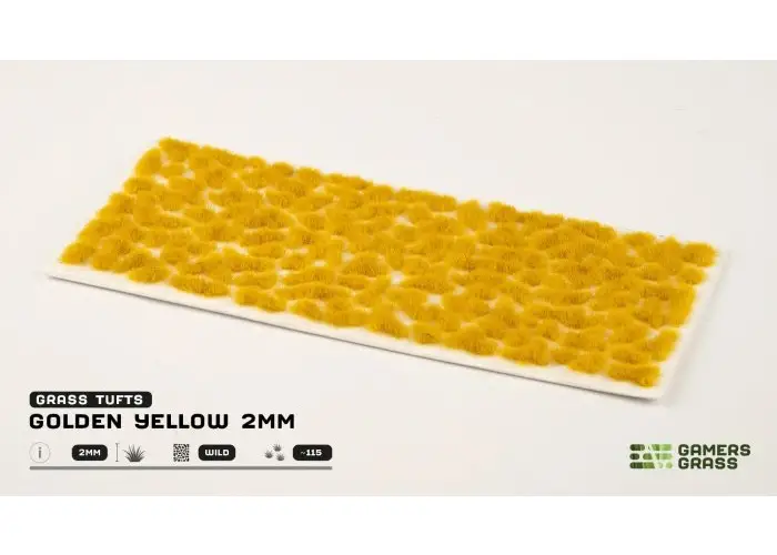 Golden Yellow 2mm Tufts (Gamer's Grass Gen II)