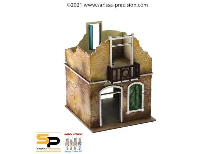 Mediterranean Small House Ruin