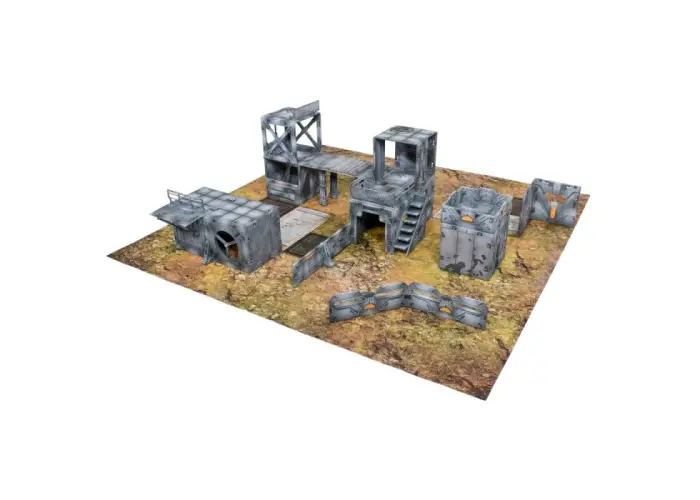 Halo: Flashpoint Deluxe Buildable 3D Terrain Set 
