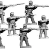 Photo of British Light/ Flank Company in Forage Caps Firing (CB10)