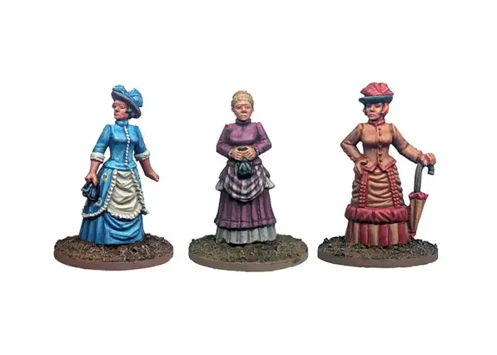Ladies – Mrs Evelyn Harper, Amy Fotherington, Miss Evansa