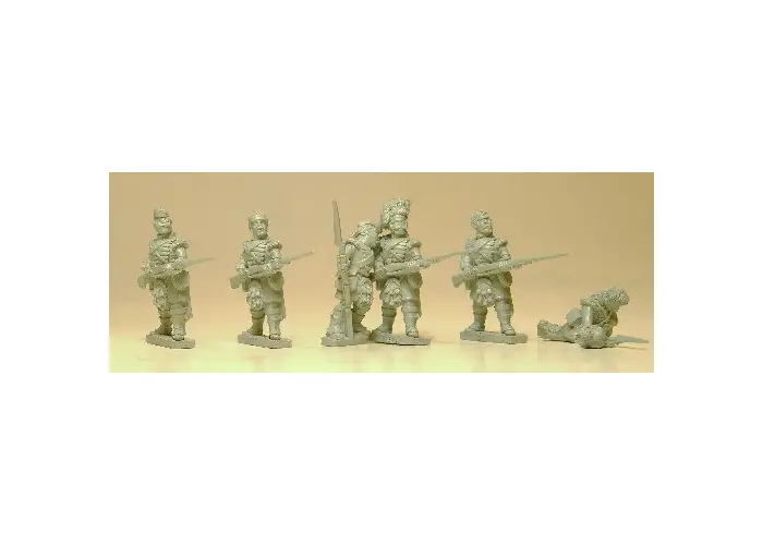 ‘Thin red streak’ characters. 93rd Sutherland Highlanders.