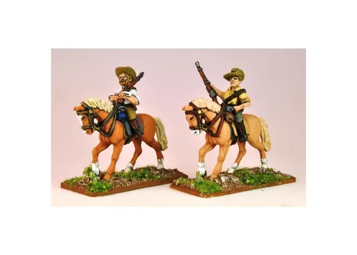 BSAC Mounted Troopers armed with rifles