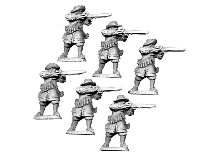 Musketeers Firing