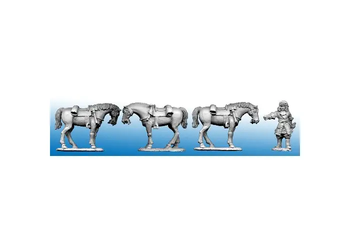 Dragoon Horse-holder (In fur-trimmed Cap)