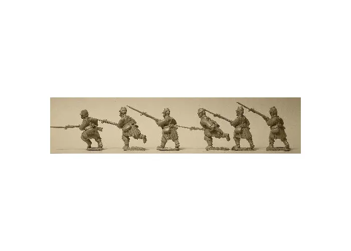 French Infantry Advancing in Light Equipment